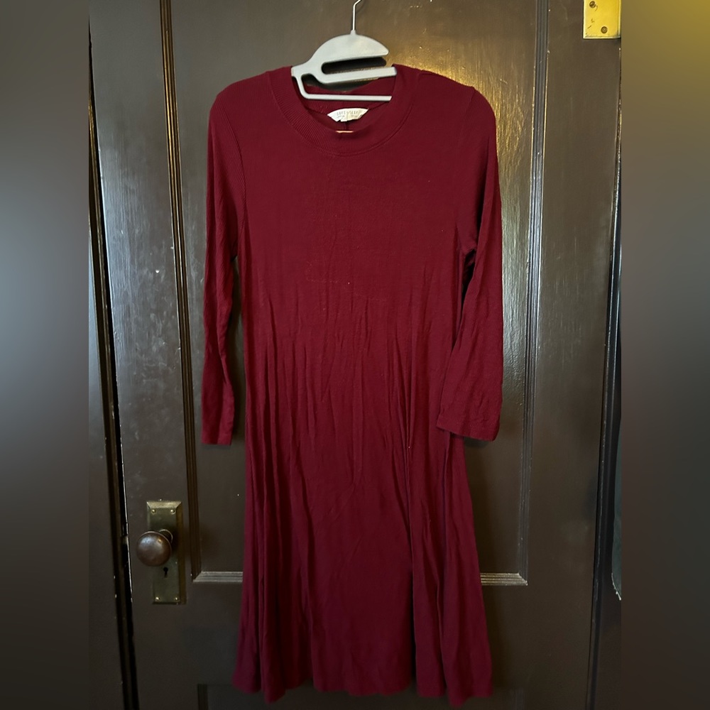 American Eagle Soft and Sexy Long Sleeve Midi Dress